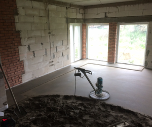 Разноуровневая полусухая стяжка