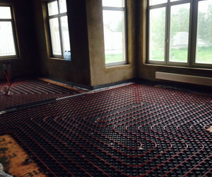 Cтяжка пола под тёплый пол